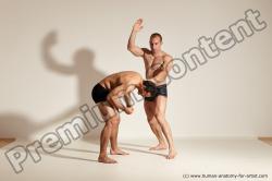 Fighting reference poses of Norbert & Radan